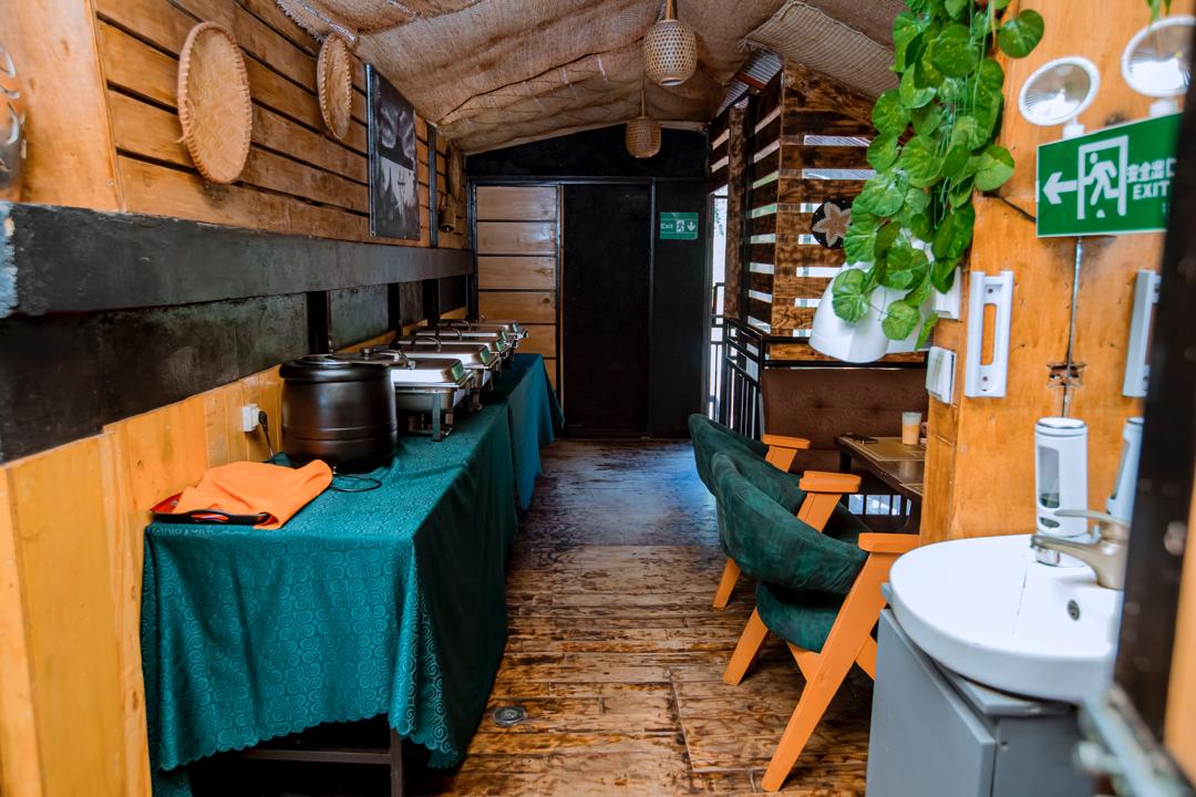 Heroes Restaurant and Coffee interior