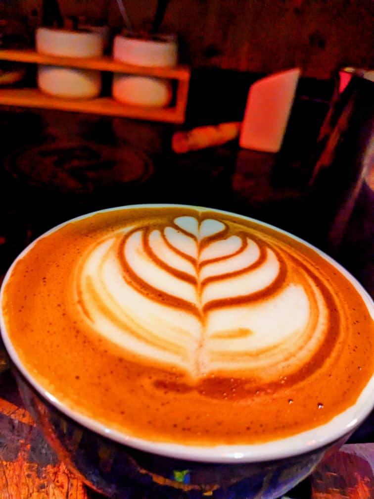 Coffee experience at Heroes