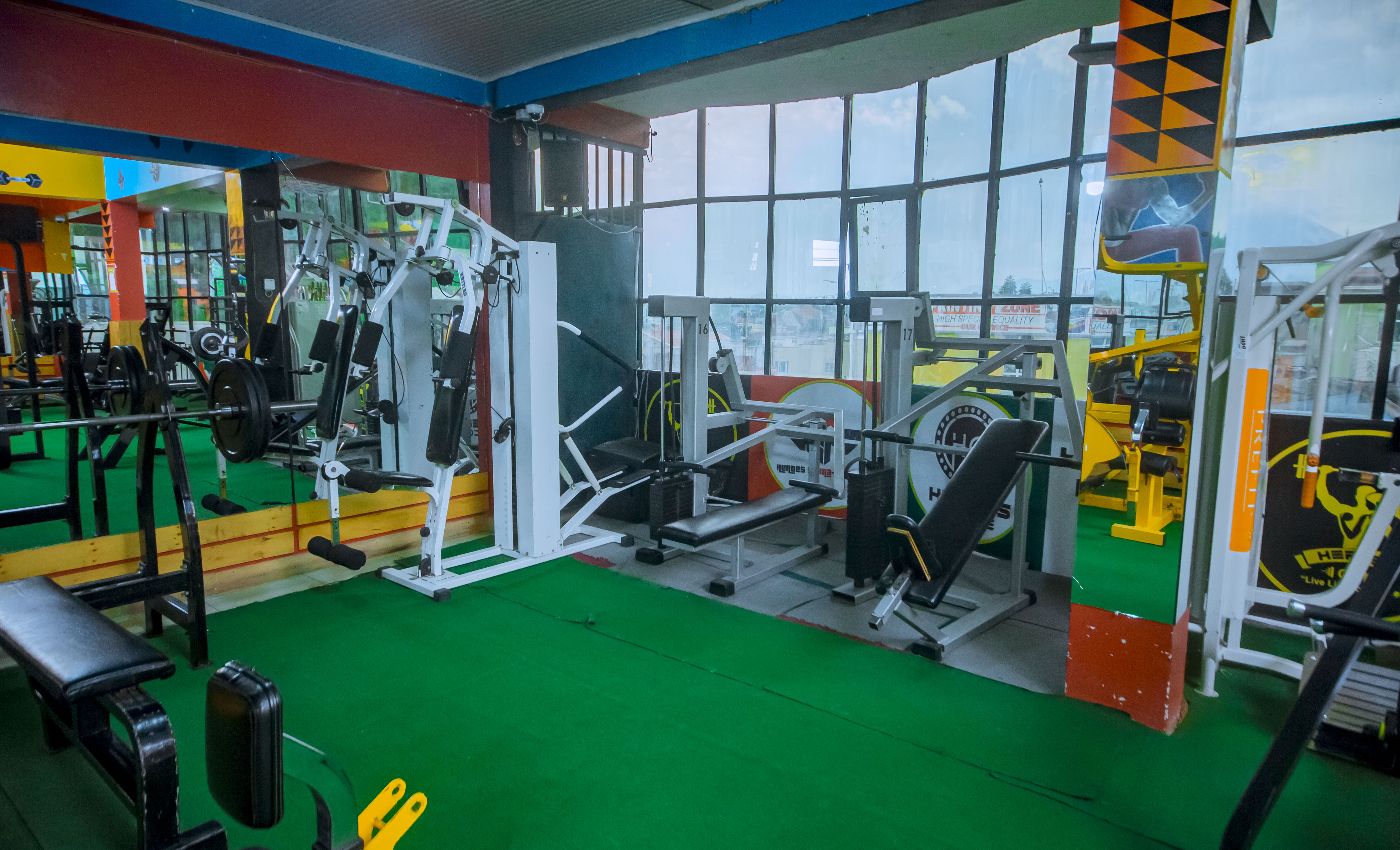 Heroes Gym fitness equipment